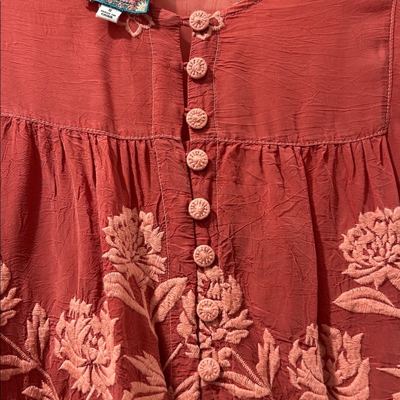 Vintage Johnny Was Floral Button bohemian Blouse. S - Picture 4 of 8